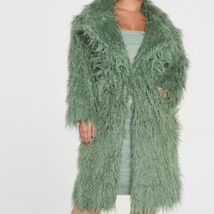 Janina Faux Mongolian Fur Coat - Gabi Fresh X FTF